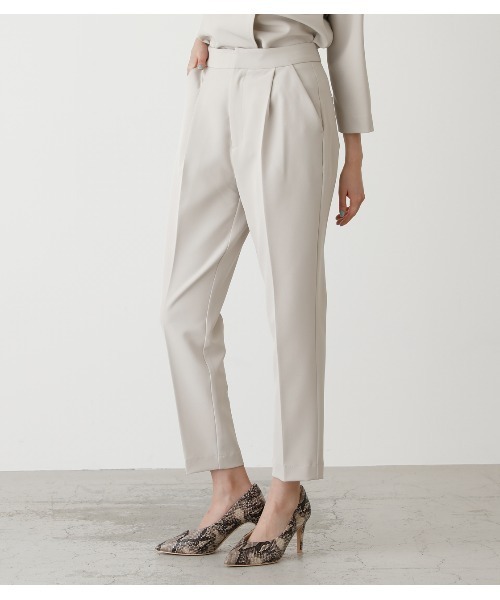 AZUL by moussy（アズールバイマウジー）の「TAPERED PANTS/テーパードパンツ（その他パンツ・レディース・ライトグレー/ブラック・SMALL/MEDIUM）」の14枚目の写真