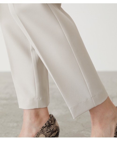 AZUL by moussy（アズールバイマウジー）の「TAPERED PANTS/テーパードパンツ（その他パンツ・レディース・ライトグレー/ブラック・SMALL/MEDIUM）」の22枚目の写真