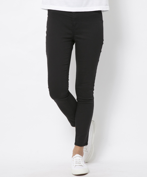 X-girl（エックスガール）の「【mini4月号掲載】PANT LEGGINGS（その他パンツ・レディース・ブラック/ピンク/オリーブ/ブルー・0/1/2）」の2枚目の写真