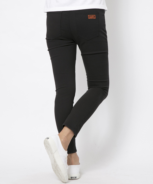 X-girl（エックスガール）の「【mini4月号掲載】PANT LEGGINGS（その他パンツ・レディース・ブラック/ピンク/オリーブ/ブルー・0/1/2）」の6枚目の写真