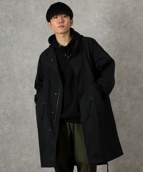 超美品✨BEAMS×KOMATSU✨高品質素材✨人気モッズコート 中綿入り モッズコート通販｜BEAMS