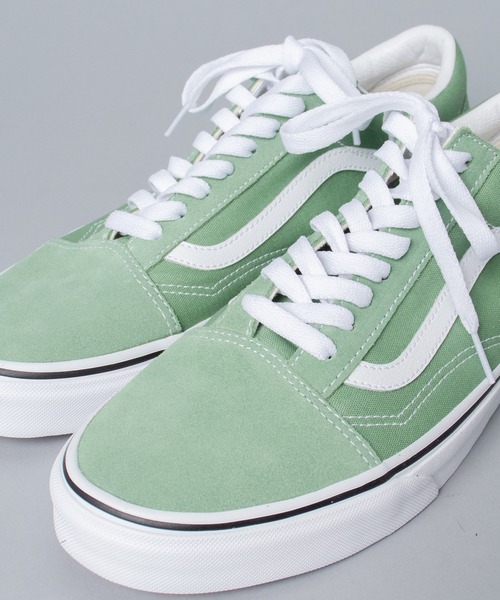 VANS（バンズ）の「【 VANS / ヴァンス 】 OLD SKOOL オールドスクール（スニーカー・メンズ・ベージュ/ブルー/グリーン・6/8/10/9/5/7h/8h/9h/6h/5h）」の8枚目の写真