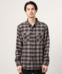【BRIXTON】BOWERY LW L/S X FLANNEL