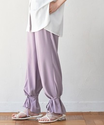 EMMA（EMMA CLOTHES） | 【EMMA】ループ付き2WAYタックストレートパンツ(その他パンツ)