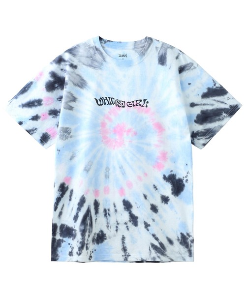 X-girl（エックスガール）の「BUTTERFLY S/S TEE（Tシャツ/カットソー・レディース・ホワイト/ブラック/オレンジ/マルチ・S/M/L/XL）」の9枚目の写真