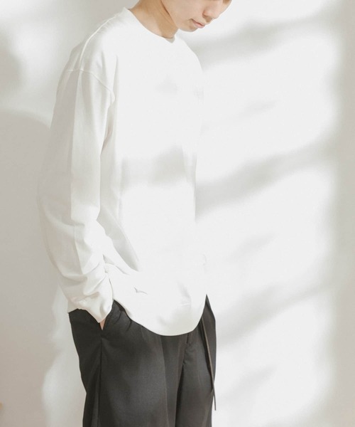 FORK&SPOON(フォークアンドスプーン)の「FORK&SPOON オーガニックコットンバックプリントTシャツ(Tシャツ/カットソー・メンズ・ホワイト/ブラウン・5/4)」の12枚目の写真