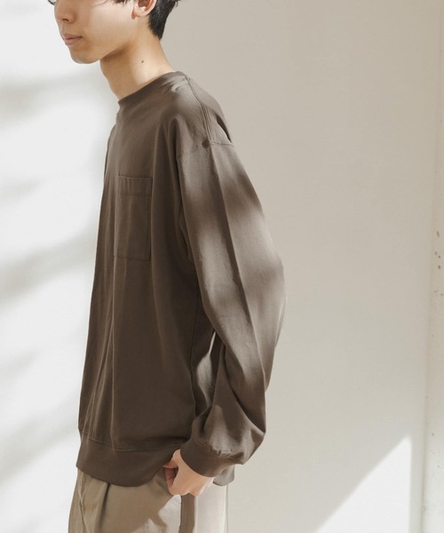 FORK&SPOON(フォークアンドスプーン)の「FORK&SPOON オーガニックコットンバックプリントTシャツ(Tシャツ/カットソー・メンズ・ホワイト/ブラウン・5/4)」の13枚目の写真