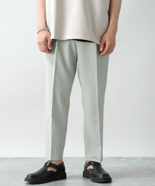 RAGEBLUE（レイジブルー）の「センタープレスタック/ライトPEテーパードスラックス/941211（スラックス・メンズ・ブラック/ベージュ/オフホワイト/グリーン系その他/ベージュ系その他2/パープル/オレンジ・MEDIUM/LARGE）」の17枚目の写真