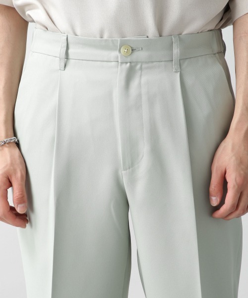 RAGEBLUE（レイジブルー）の「センタープレスタック/ライトPEテーパードスラックス/941211（スラックス・メンズ・ブラック/ベージュ/オフホワイト/グリーン系その他/ベージュ系その他2/パープル/オレンジ・MEDIUM/LARGE）」の15枚目の写真