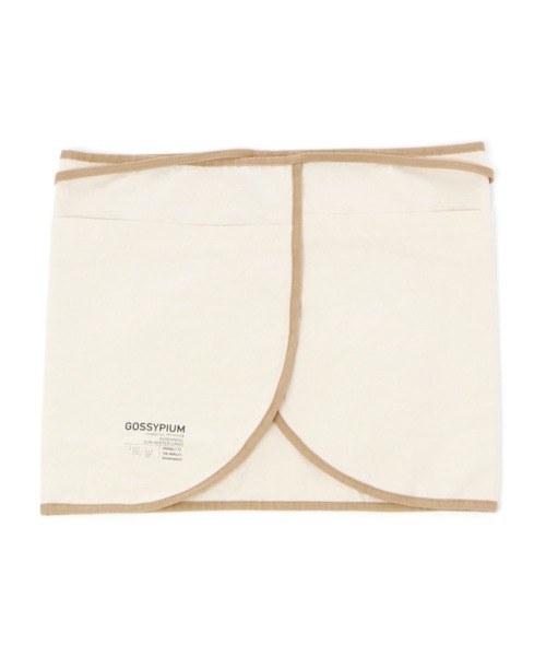 GLOBAL WORK（グローバルワーク）の「オーガニックコットン　カフェエプロン/940373（エプロン・レディース・オフホワイト・FREE）」の2枚目の写真