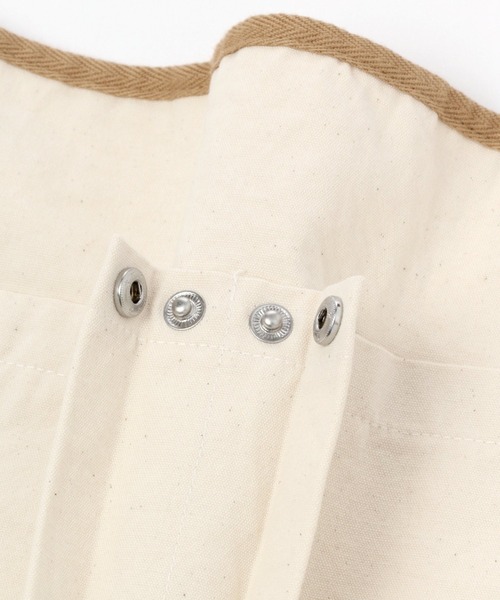 GLOBAL WORK（グローバルワーク）の「オーガニックコットン　カフェエプロン/940373（エプロン・レディース・オフホワイト・FREE）」の7枚目の写真