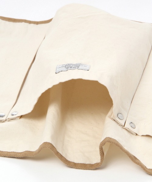 GLOBAL WORK（グローバルワーク）の「オーガニックコットン　カフェエプロン/940373（エプロン・レディース・オフホワイト・FREE）」の10枚目の写真