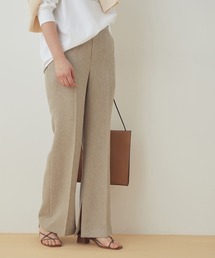 ADAM ET ROPE' | 【セットアップ対応】ダブルリネンライクイージーフレアパンツ(その他パンツ)