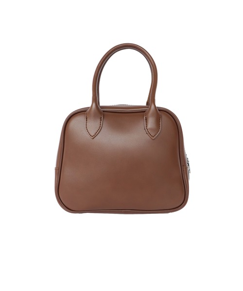 BLUEEAST（ブルーイースト）の「2WAYスクエアボストンバッグ（ボストンバッグ・レディース・ブラック/ブラウン/オフホワイト・FREE）」の13枚目の写真