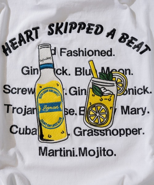 JOHN'S CLOSET（ジョンズクローゼット）の「【a】16/- 天竺バック刺繍クルーネック半袖Tシャツ（Tシャツ/カットソー・メンズ・ブラック/グリーン/ホワイト/ブルー/ベージュ/ブラウン・LARGE/MEDIUM）」の18枚目の写真