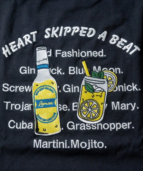 JOHN'S CLOSET（ジョンズクローゼット）の「【a】16/- 天竺バック刺繍クルーネック半袖Tシャツ（Tシャツ/カットソー・メンズ・ブラック/グリーン/ホワイト/ブルー/ベージュ/ブラウン・LARGE/MEDIUM）」の14枚目の写真