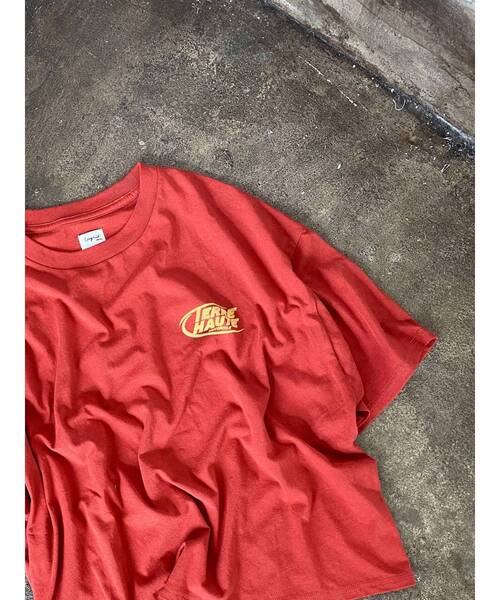 Ungrid（アングリッド）の「フロッキーロゴショートTee（Tシャツ/カットソー・レディース・ネイビー/レッド/オフホワイト・FREE）」の14枚目の写真