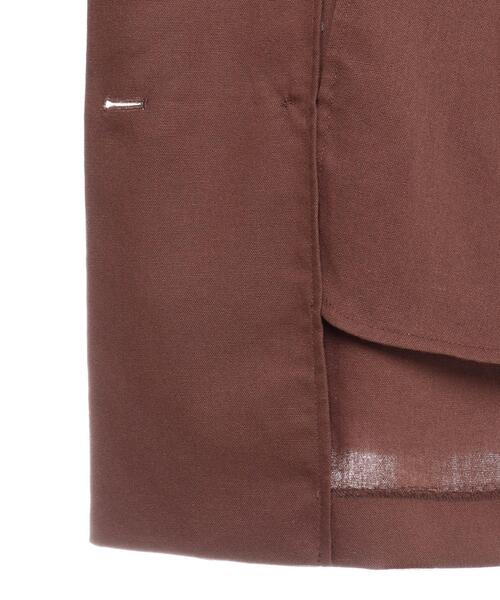 INGNI（イング）の「SETUP対応Wテーラージャケット（テーラードジャケット・レディース・ライトベージュ/ブラウン/ライトカーキ・M）」の11枚目の写真