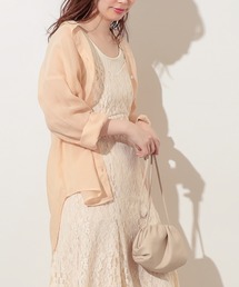 natural couture | スクエア釦シアーシャツ(シャツ/ブラウス)