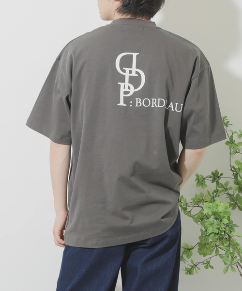 SENSE OF PLACE by URBAN RESEARCH（センスオブプレイスバイアーバンリサーチ）の「DDP×SENSE OF PLACE　『別注』グラフィックアートTシャツ（Tシャツ/カットソー・メンズ・チャコールグレー/ホワイト系その他/アイボリー/ロイヤルブルー/オフホワイト/ホワイト/ダークグレー/ブルー/グレー/グレー系その他・LARGE/MEDIUM）」の8枚目の写真