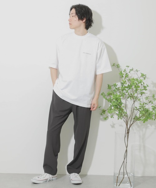 SENSE OF PLACE by URBAN RESEARCH（センスオブプレイスバイアーバンリサーチ）の「DDP×SENSE OF PLACE　『別注』グラフィックアートTシャツ（Tシャツ/カットソー・メンズ・チャコールグレー/ホワイト系その他/アイボリー/ロイヤルブルー/オフホワイト/ホワイト/ダークグレー/ブルー/グレー/グレー系その他・LARGE/MEDIUM）」の15枚目の写真