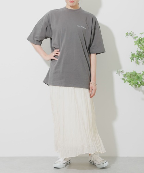 SENSE OF PLACE by URBAN RESEARCH（センスオブプレイスバイアーバンリサーチ）の「DDP×SENSE OF PLACE　『別注』グラフィックアートTシャツ（Tシャツ/カットソー・メンズ・チャコールグレー/ホワイト系その他/アイボリー/ロイヤルブルー/オフホワイト/ホワイト/ダークグレー/ブルー/グレー/グレー系その他・LARGE/MEDIUM）」の20枚目の写真