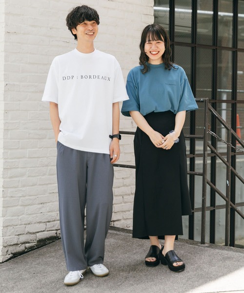 SENSE OF PLACE by URBAN RESEARCH（センスオブプレイスバイアーバンリサーチ）の「DDP×SENSE OF PLACE　『別注』グラフィックアートTシャツ（Tシャツ/カットソー・メンズ・チャコールグレー/ホワイト系その他/アイボリー/ロイヤルブルー/オフホワイト/ホワイト/ダークグレー/ブルー/グレー/グレー系その他・LARGE/MEDIUM）」の22枚目の写真