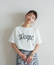 FIL DE FER | Take fiveプリント　半袖Ｔ(Tシャツ/カットソー)