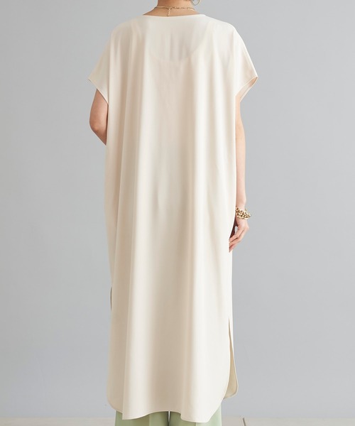 DouDou(ドゥドゥ)の「【WEB限定】カフタンフレンチワンピース(ワンピース・レディース・ブラック/アイボリー・FREE)」の5枚目の写真