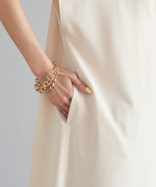 DouDou(ドゥドゥ)の「【WEB限定】カフタンフレンチワンピース(ワンピース・レディース・ブラック/アイボリー・FREE)」の14枚目の写真