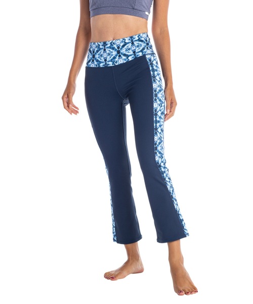 ROXY(ロキシー)の「SUNLIGHT CAPRI/ロキシーレギンス・スパッツ(その他パンツ・レディース・ピンク/インディゴブルー・MEDIUM/SMALL/LARGE)」の1枚目の写真