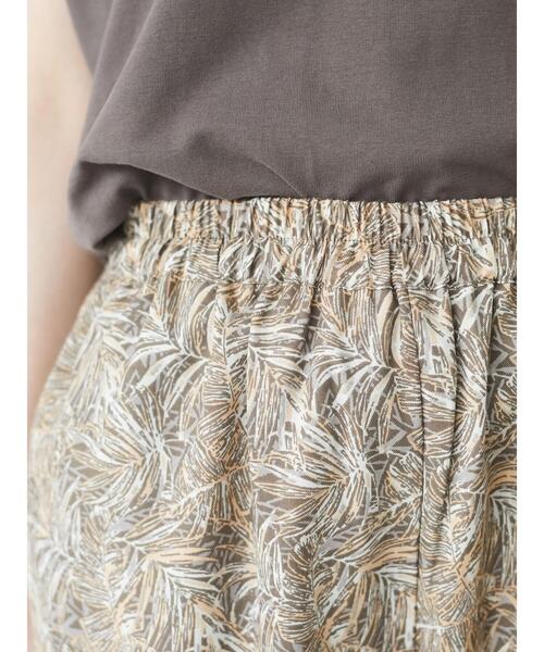 Green Parks(グリーンパークス)の「ジャングル柄パンツ*(その他パンツ・レディース・イエロー/ピンク/グリーン/ブラウン・FREE)」の16枚目の写真