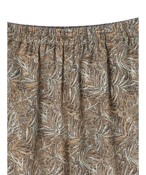 Green Parks(グリーンパークス)の「ジャングル柄パンツ*(その他パンツ・レディース・イエロー/ピンク/グリーン/ブラウン・FREE)」の22枚目の写真