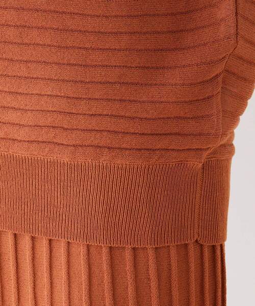 DRESKIP（ドレスキップ）の「◆【2点セット】シアードルマンニット（その他トップス・レディース・ダークオレンジ/ネイビー/サンドベージュ・03/02/04）」の11枚目の写真