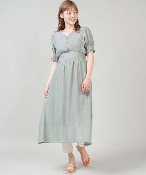 SPINNS（スピンズ）の「PVC素材メニーストラップローヒールサンダル（サンダル・レディース・ホワイト/ブラック/ベージュ/ミント・LL/M/L）」の17枚目の写真