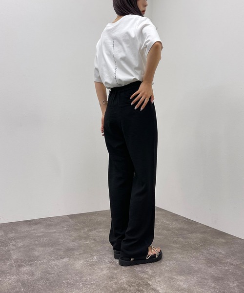 apres jour mignon(アプレジュールミニョン)の「アソートロゴTシャツ 【ZOZOTOWN限定アイテム】(Tシャツ/カットソー・レディース・グリーン系その他/オフホワイト/ピンク系その他/ブラック/ブルー系その他/ナチュラル・フリー/X-LARGE)」の13枚目の写真