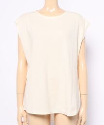 Samansa Mos2 | 後ろロゴ入りワッフルタンクトップ(タンクトップ)