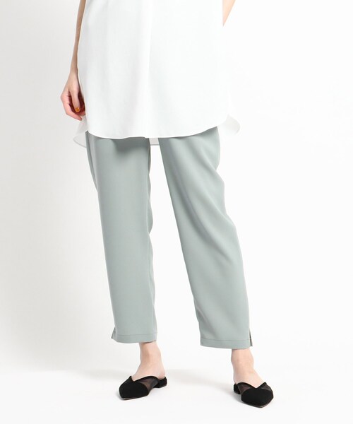 セール 洗える ミレパサテン テーパードカラーパンツ その他パンツ Coup De Chance クードシャンス のファッション通販 Zozotown