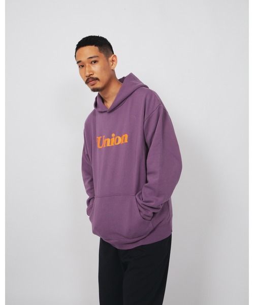 UNION（UNION TOKYO）（ユニオン）の「SUMMER LOGO HOODIE UNION ユニオン スウェット、パーカー（パーカー・メンズ・ネイビー/グレー/パープル・MEDIUM/LARGE/X-LARGE）」の10枚目の写真