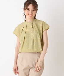 DRESKIP | プリントアシメネックブラウス(シャツ/ブラウス)