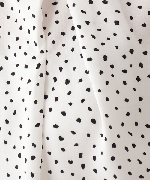 DRESKIP(ドレスキップ)の「◆【追加生産】プリントアシメネックブラウス(シャツ/ブラウス・レディース・ホワイト系3/ネイビー系/ホワイト系5/ライトイエロー系1・02/03/01)」の10枚目の写真