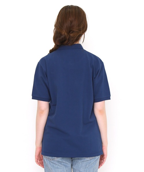 Design Tshirts Store graniph（デザイン　ティーシャツ　ストア　グラニフ）の「スイミーポケット (レオレオニ) ｜コラボポロシャツ（ポロシャツ・メンズ・ネイビー・LARGE/SMALL/MEDIUM/X-SMALL）」の10枚目の写真