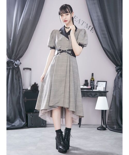 EATME（イートミー）の「ハウスキーパーライクワンピース（ワンピース・レディース・ブラック/ワイン/その他1・SMALL/MEDIUM）」の4枚目の写真