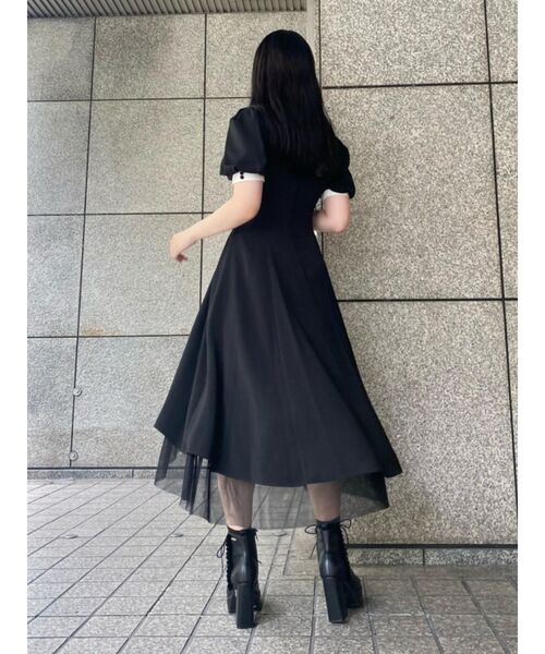 EATME（イートミー）の「ハウスキーパーライクワンピース（ワンピース・レディース・ブラック/ワイン/その他1・SMALL/MEDIUM）」の9枚目の写真