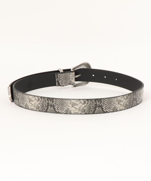 SPIRALGIRL（スパイラルガール）の「メタルバックルベルト（ベルト・レディース・ブラック/ブラック系その他・FREE）」の5枚目の写真