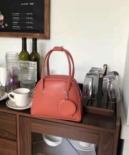 sakishimatokyo（サキシマトーキョー）の「2WAYポーチ付ボストンバッグ（ボストンバッグ・レディース・グリーン/ブラウン/ブラック/グレイッシュベージュ/オフホワイト/イエロー/オレンジ/ダークブラウン・FREE）」の9枚目の写真