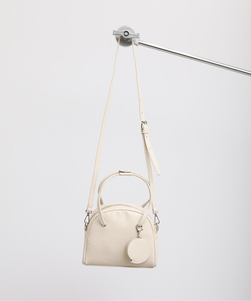 sakishimatokyo（サキシマトーキョー）の「2WAYポーチ付ボストンバッグ（ボストンバッグ・レディース・グリーン/ブラウン/ブラック/グレイッシュベージュ/オフホワイト/イエロー/オレンジ/ダークブラウン・FREE）」の12枚目の写真