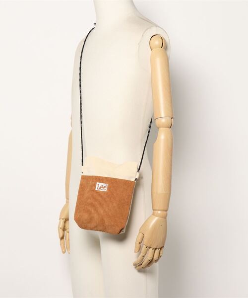 Lee（リー）の「【Lee】コーデュロイミニショルダー（ショルダーバッグ・レディース・ブラウン/カーキブラウン/キナリ・ONE SIZE）」の7枚目の写真