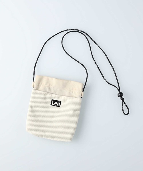 Lee（リー）の「【Lee】コーデュロイミニショルダー（ショルダーバッグ・レディース・ブラウン/カーキブラウン/キナリ・ONE SIZE）」の2枚目の写真