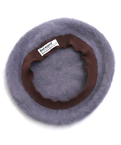 BREEZE(ブリーズ)の「/エコファーベレー帽(ハンチング/ベレー帽・キッズ・ブラウン/グレー/パープル・50/54/52)」の8枚目の写真